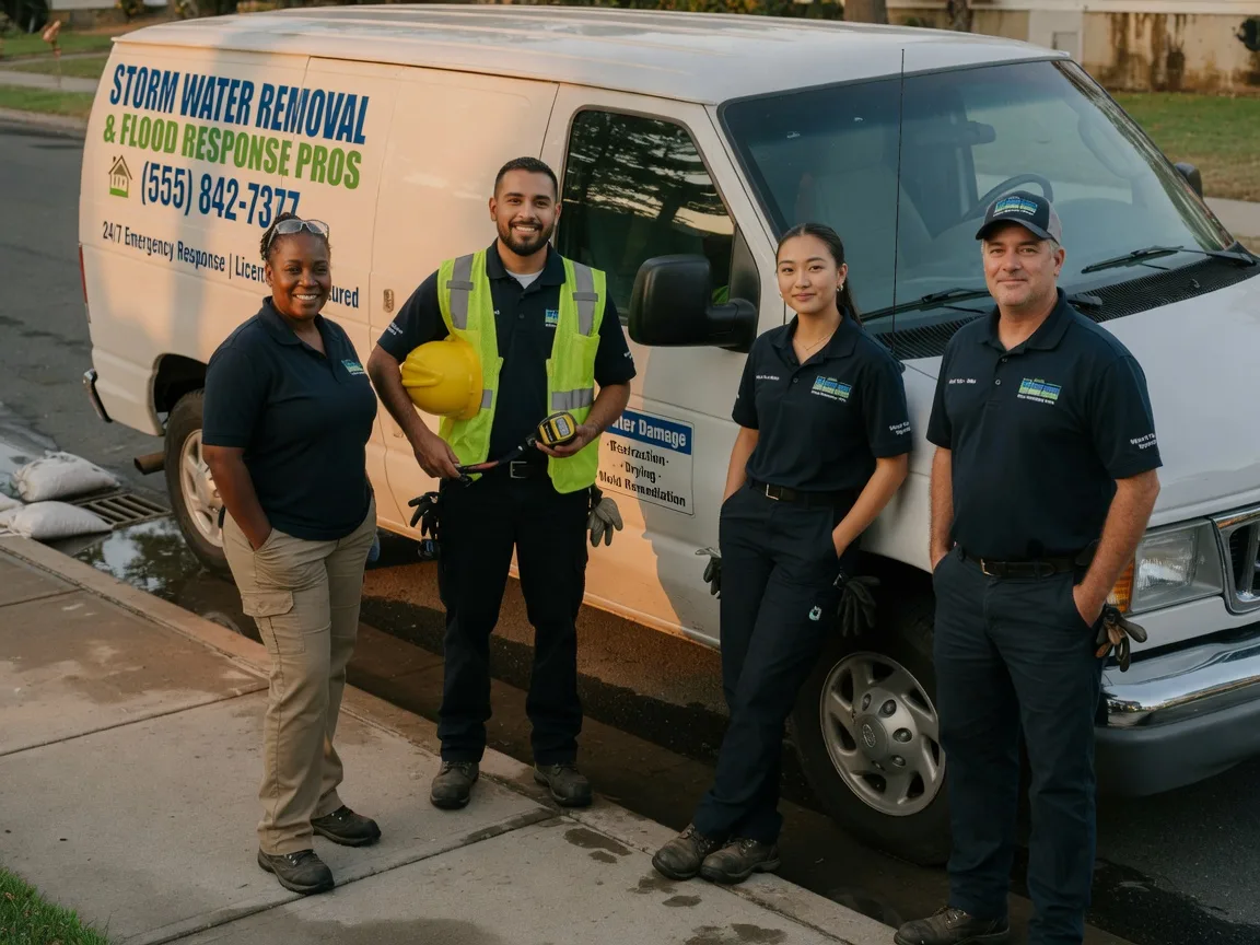 Storm Damage Water Removal company in Slovan, PA