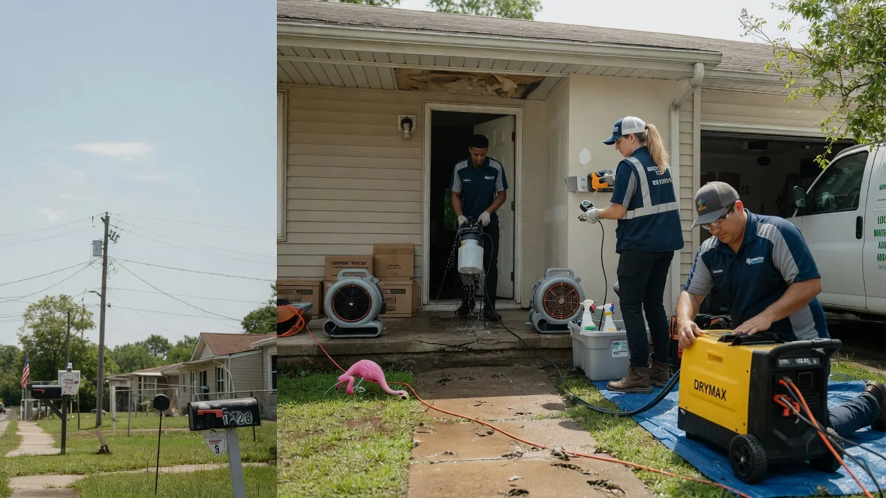 Storm Damage Water Removal in Slovan, PA near me